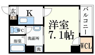 Ｃｏｒｅ天満橋（コア天満橋）の物件間取画像